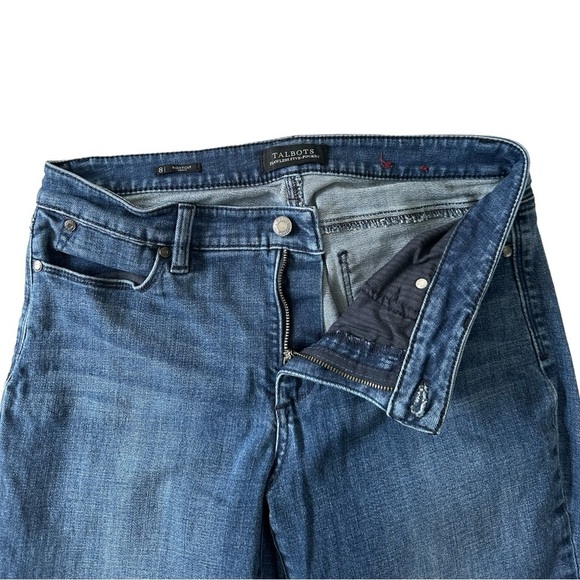 Talbots Bootcut Curvy Dark Wash Jeans Size 8 - Picture 4 of 9